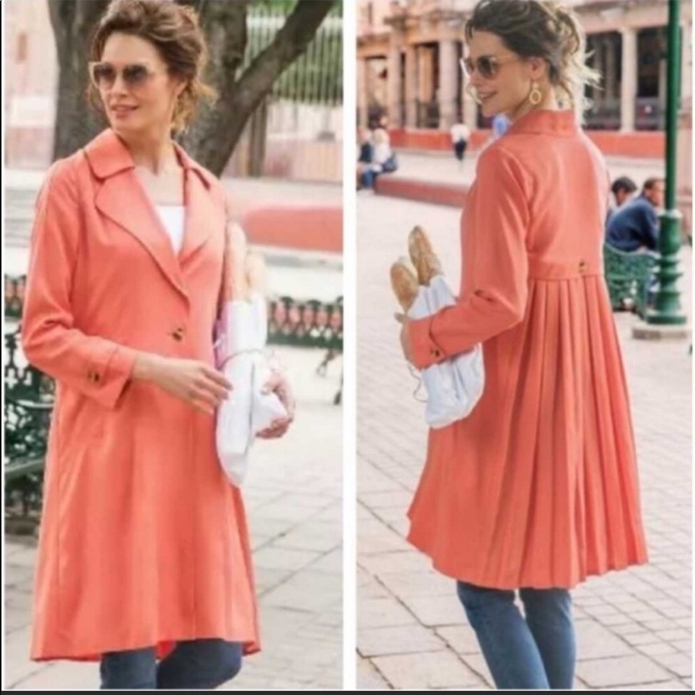 Soft Surroundings Town and Country Trench coat